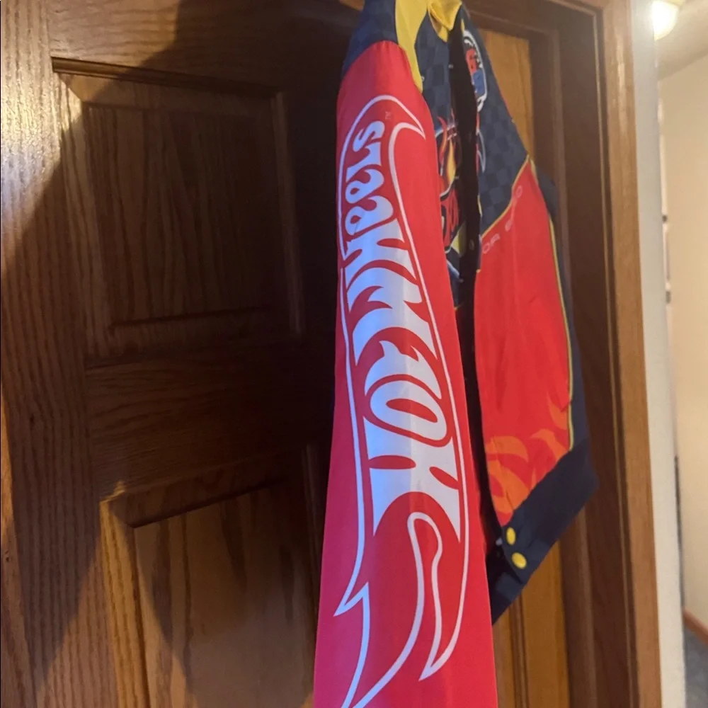 Hot Wheels Kids Racing Jacket - Red and Blue - Picture 2 of 4